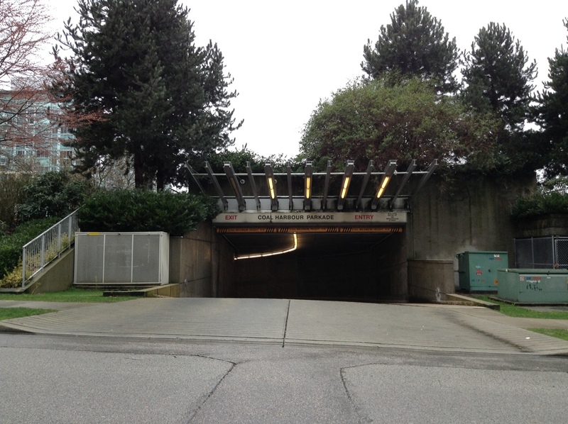 Street view of Lot 64 - Coal Harbour Community Centre