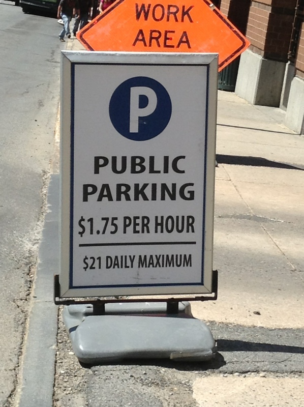 Street view of Elm Street Garage