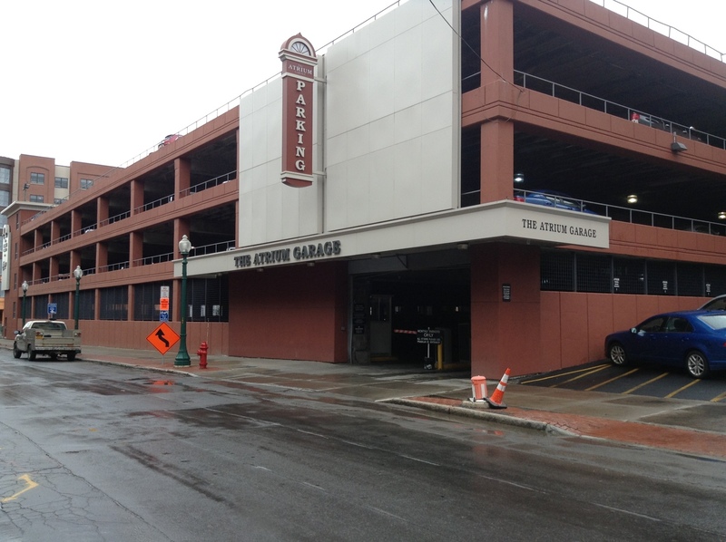 Street view of Atrium Garage