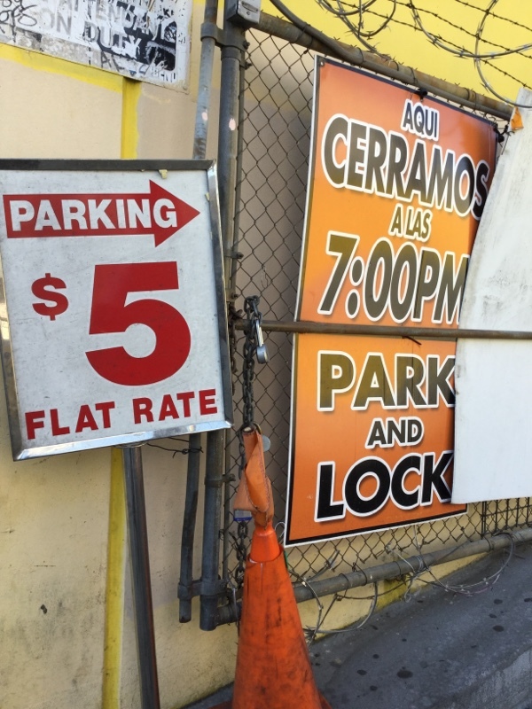 Street view of Villatoro's Parking