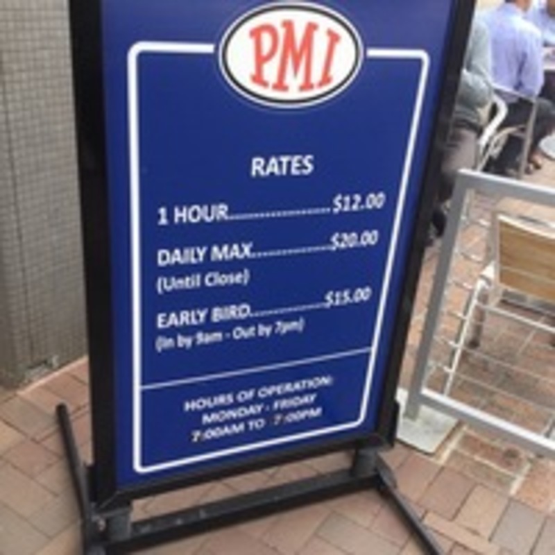 Street view of I St NW Garage