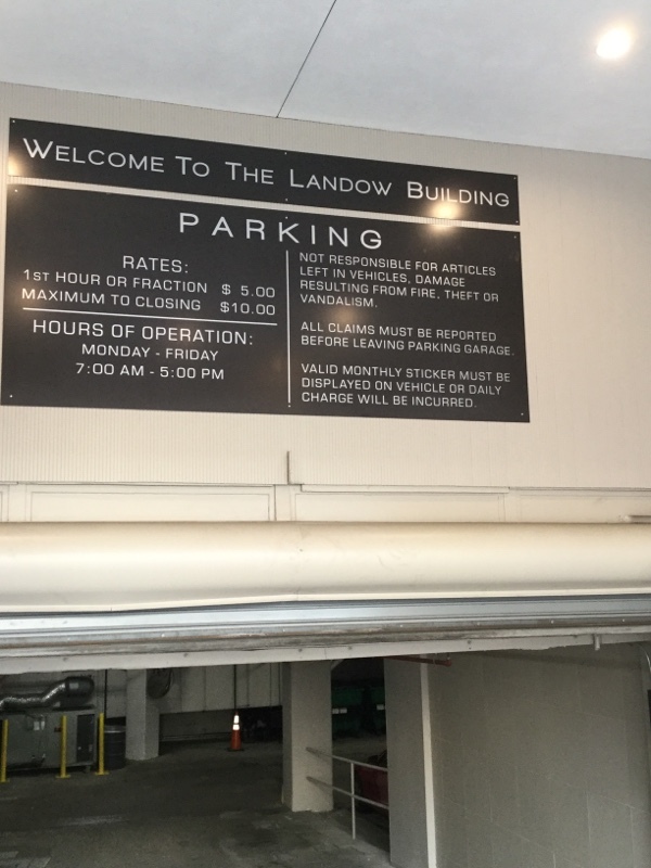 Street view of Landow Building