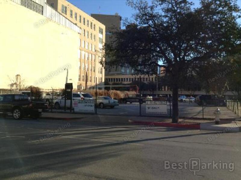 Street view of Fort Worth Club Parking