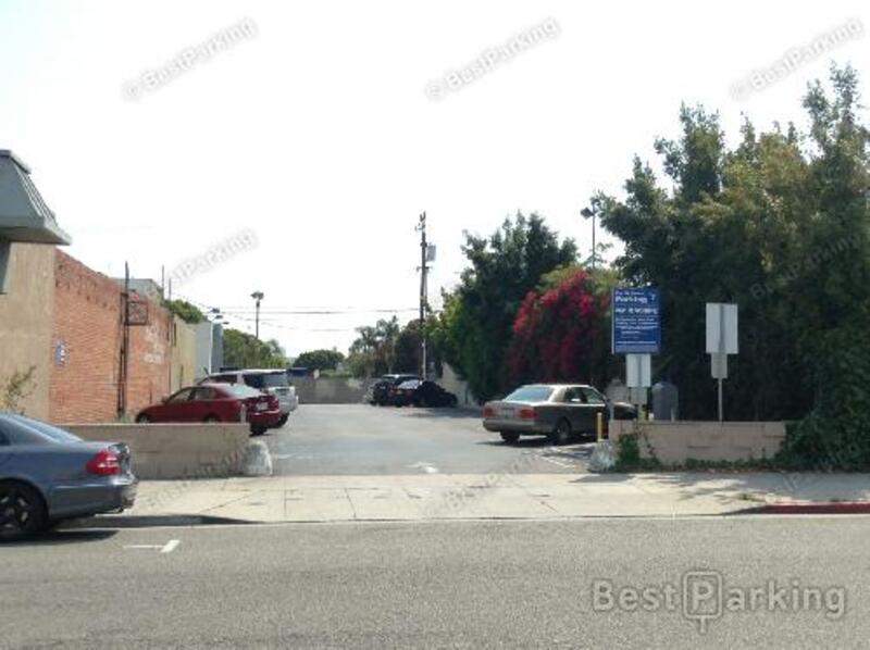 Street view of Mid-City Parking Lot 8