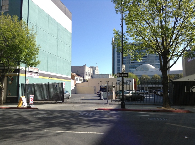 Street view of S 3rd Street Lot
