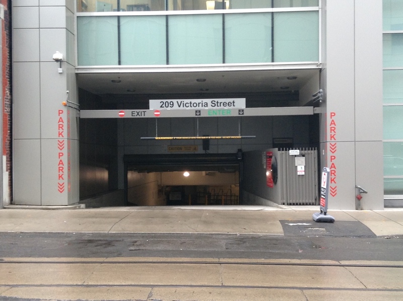 Street view of St. Michael's Hospital Parking