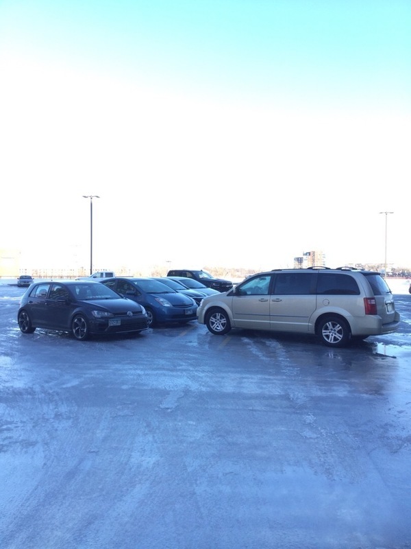 Street view of West Bank Office Building Ramp
