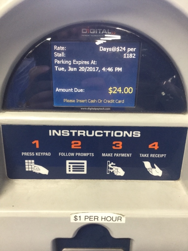 Street view of White Plains Center Garage