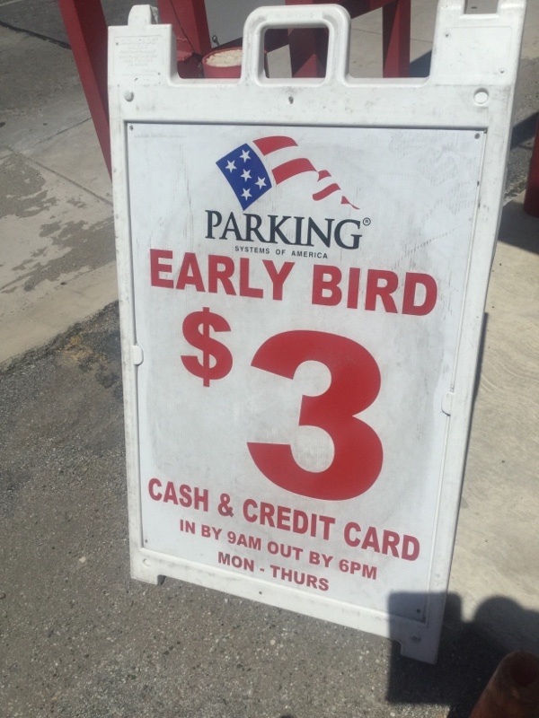 Street view of S St Mary's St. Parking Lot