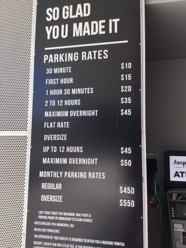 Street view of CH Parking - Jasper