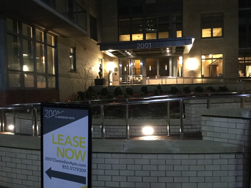 Street view of Clarendon Boulevard Parking Garage