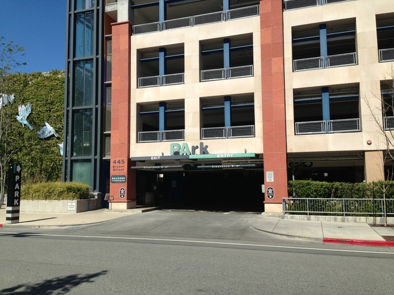 Street view of Bryant/Lytton Garage