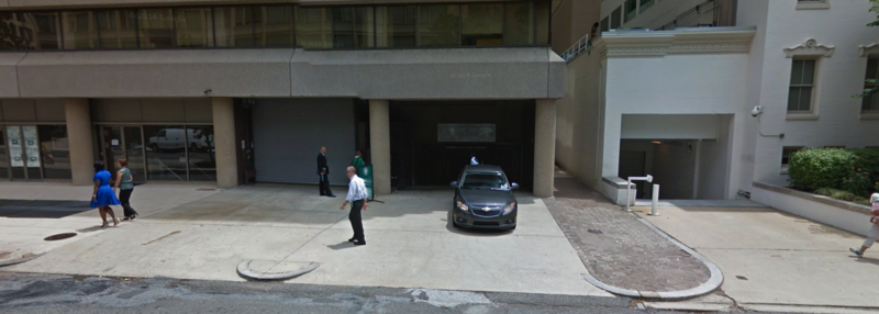 Street view of 1776 G St. NW Garage
