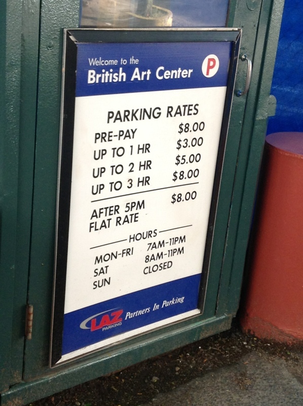 Street view of British Art Center