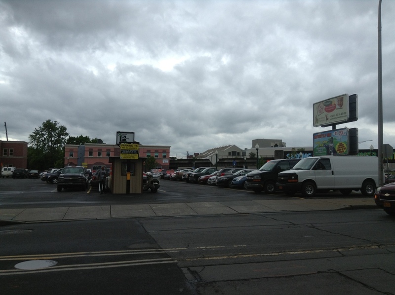 Street view of Fayette & Walton Lot