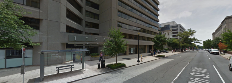 Street view of 1776 G St. NW Garage