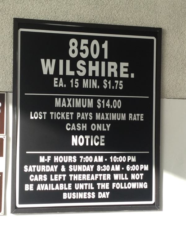 Street view of 8501 Wilshire