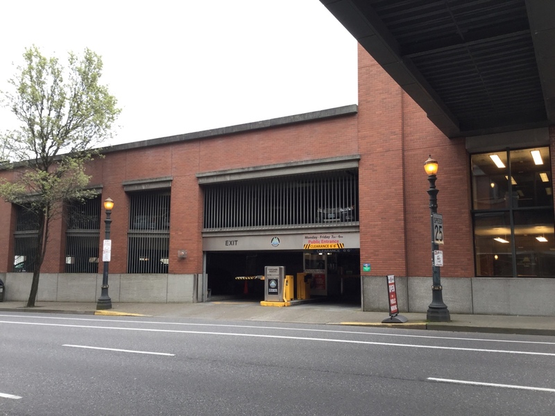 Street view of Multnomah County Building Garage