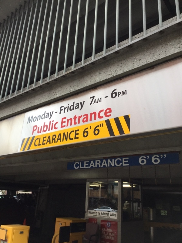 Street view of Multnomah County Building Garage