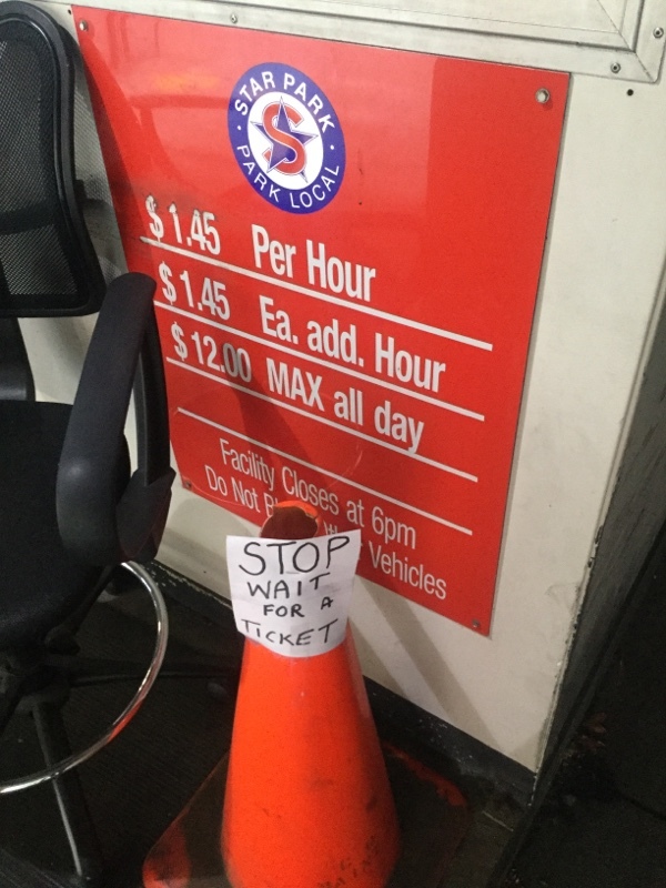 Street view of Multnomah County Building Garage