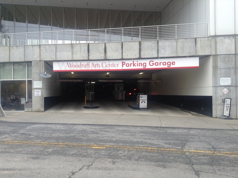 Street view of Woodruff Arts Center