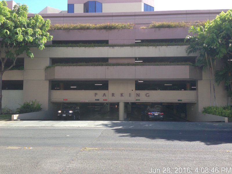 Street view of Waterfront Plaza