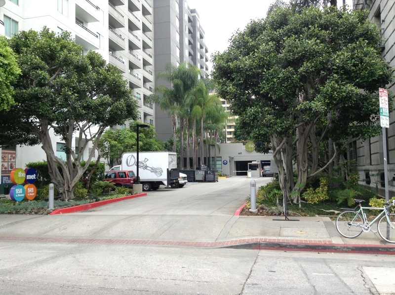 Street view of W Olympic Blvd Garage