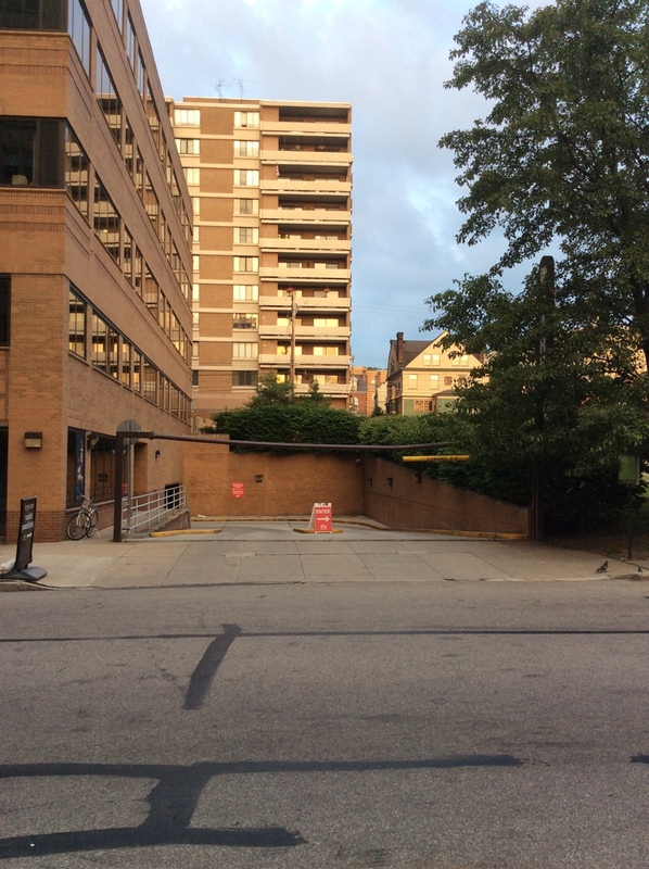 Street view of Sterling Plaza Garage