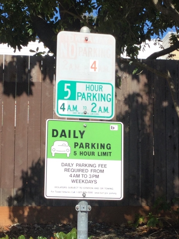 Street view of Glen Park Station - Bosworth St Parking Lot