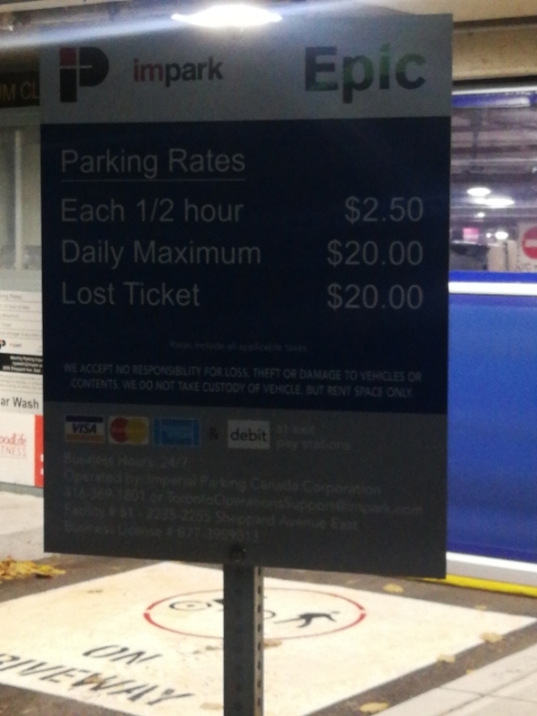 Street view of Impark (Atria I,II & III) - Lot #61