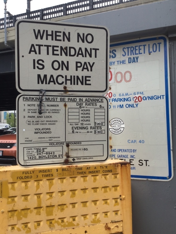 Street view of Congress Street Lot