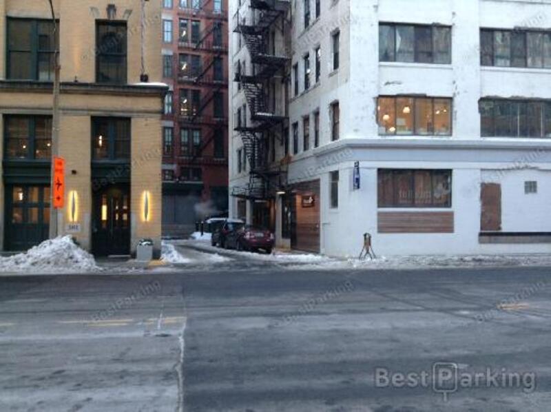 Street view of Congress Street Lot