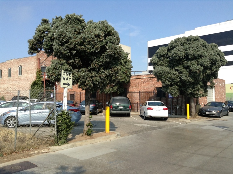 Street view of Downtown Parking Lot 27