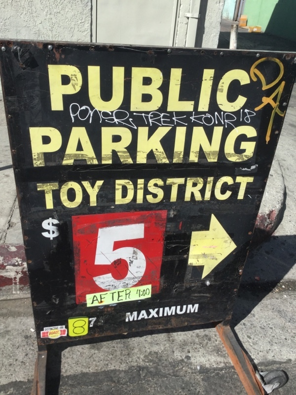 Street view of Wall St Parking Lot