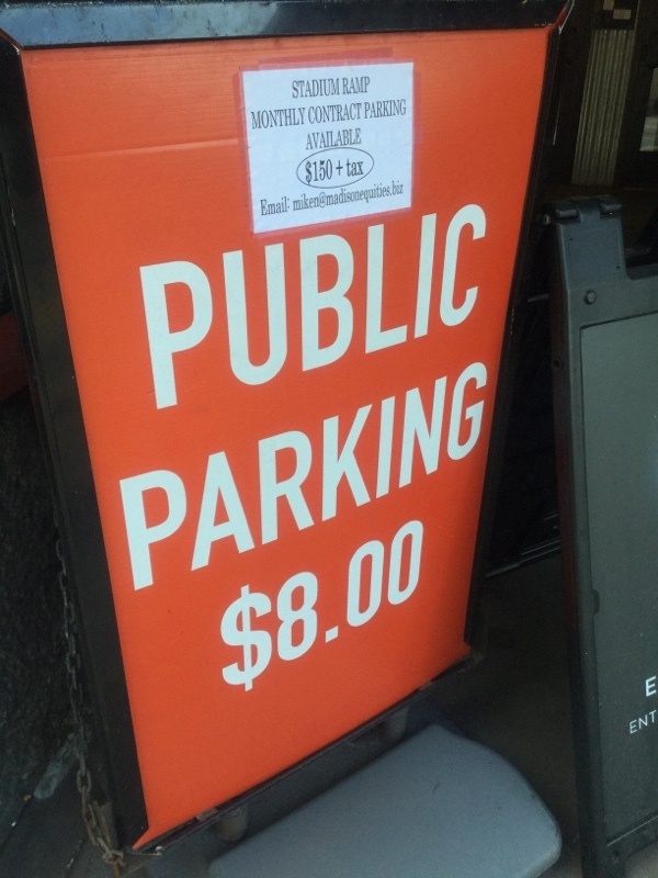 Street view of Stadium Ramp