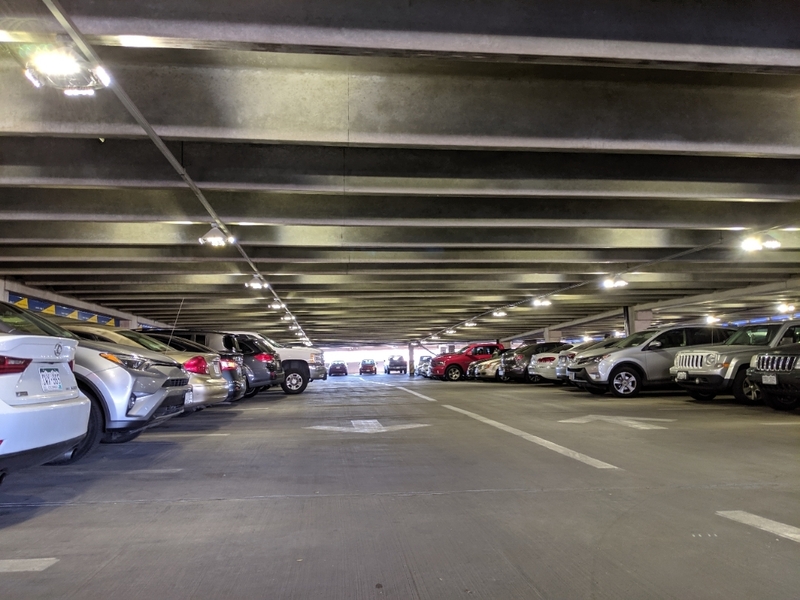 Street view of 7th Street Garage