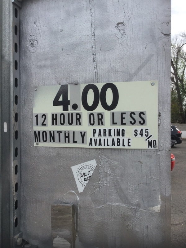 Street view of Silver Ave SE Lot