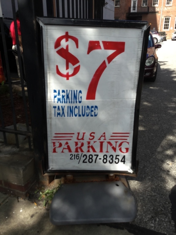 Street view of W 6th St Lot