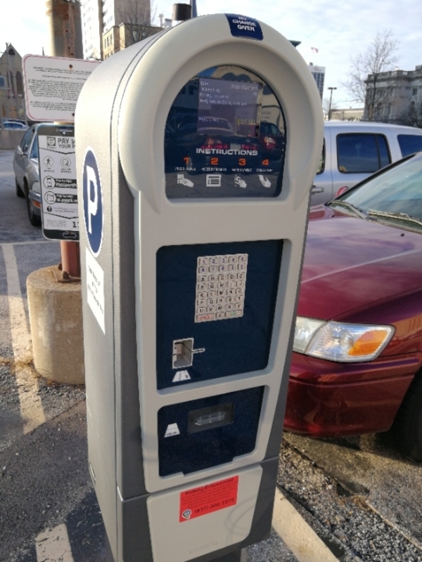 Street view of Wells Fargo Lot