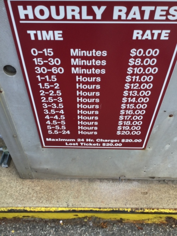 Street view of Union Station Parking Lot