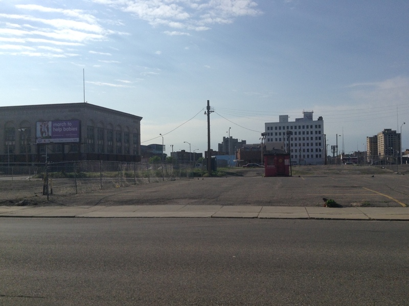 Street view of W Adams St Lot