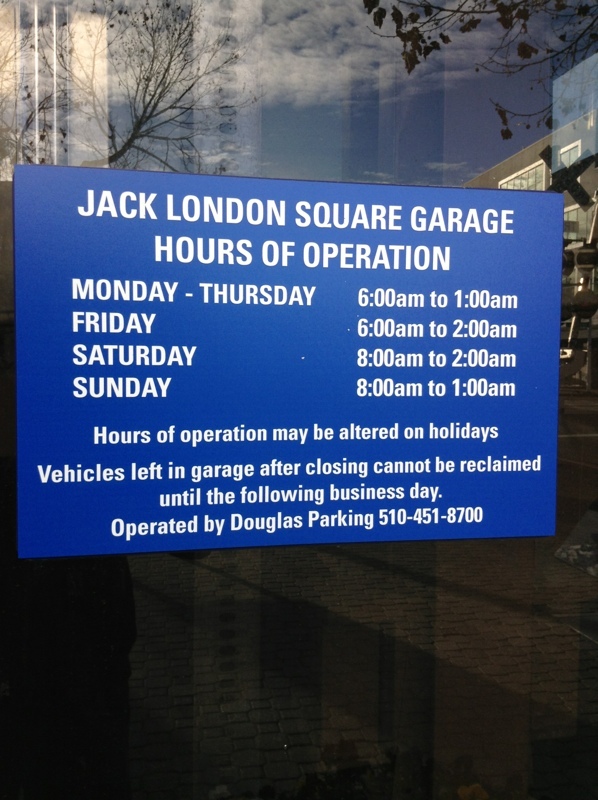 Street view of Washington Street Garage - Jack London Square