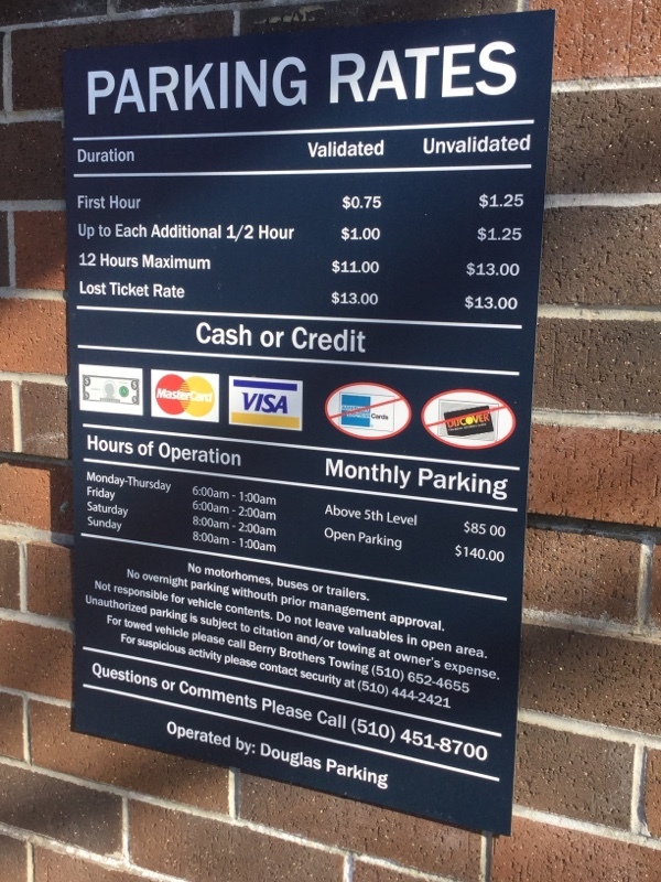 Street view of Washington Street Garage - Jack London Square