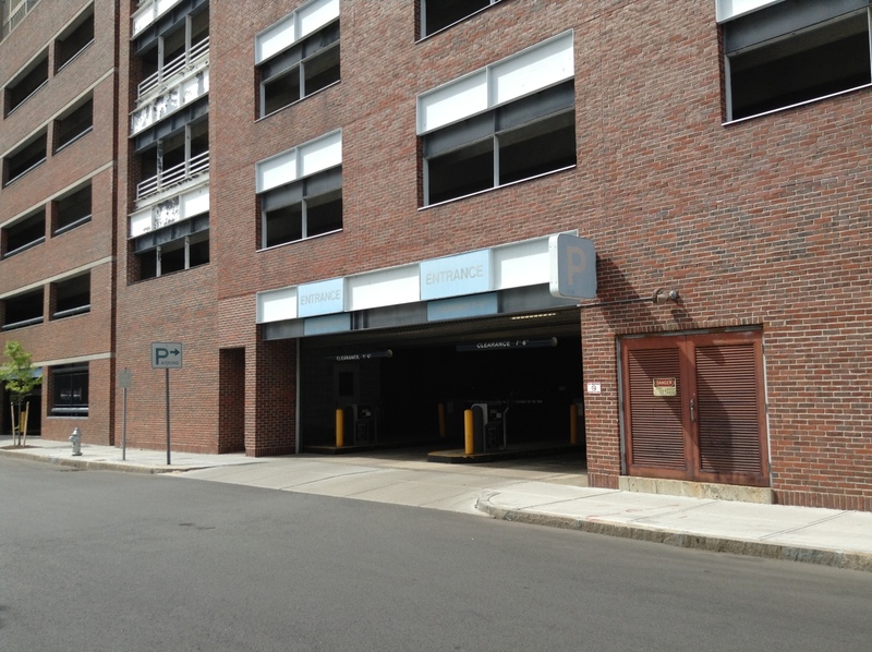 Street view of First Street Garage