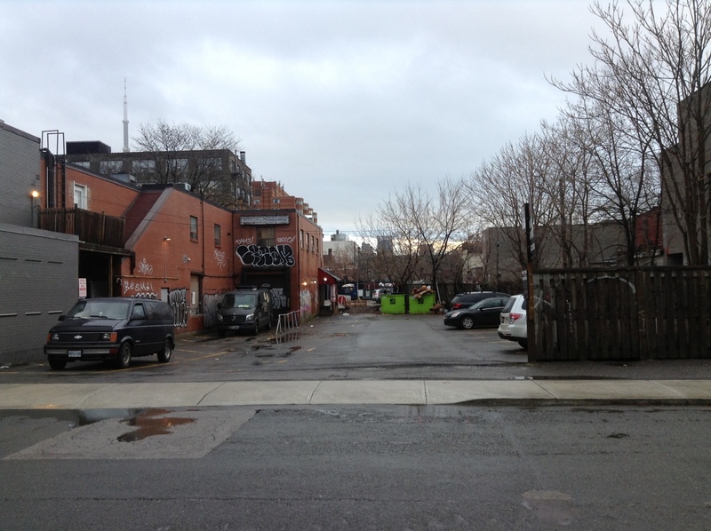 Street view of St Andrew St Parking Lot