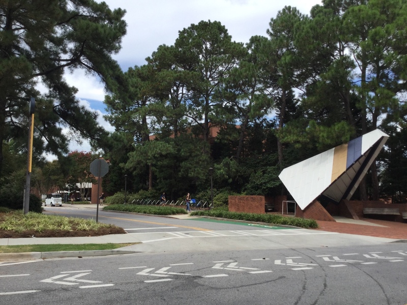 Street view of Visitors Area 2 - Ferst Dr./Student Ctr.