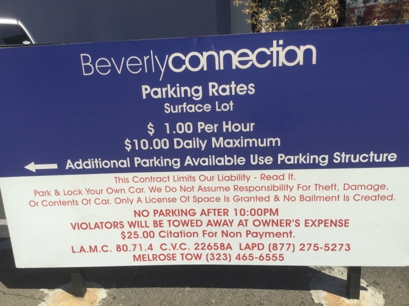 Street view of Beverly Connection Lot