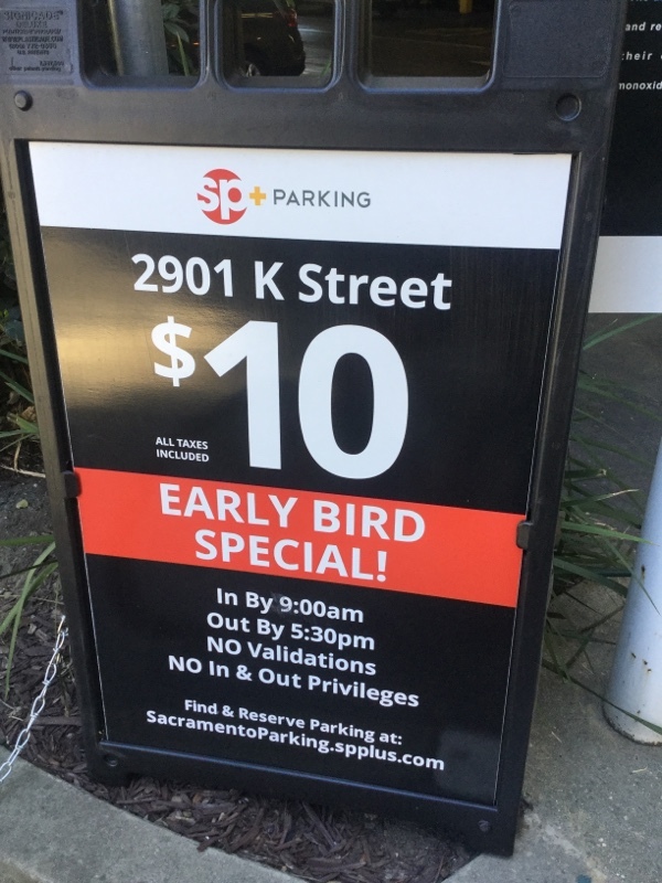 Street view of Sutter Galleria