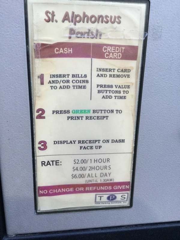 Street view of St Alphonsus Parish