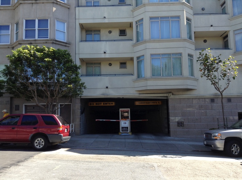 Street view of 3490 California Street Garage
